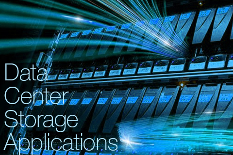 Data Center Stroage Applications Graphic